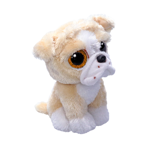 Ty Beanie Boos Regular - Pooch the Bulldog soft toy - side