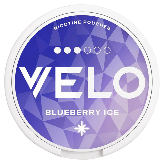 Velo BlueBerry Ice 8mg Nicotine Pouches