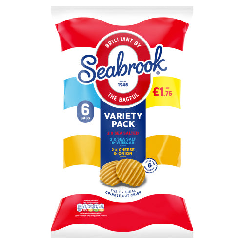 Seabrook Variety 6 Pack