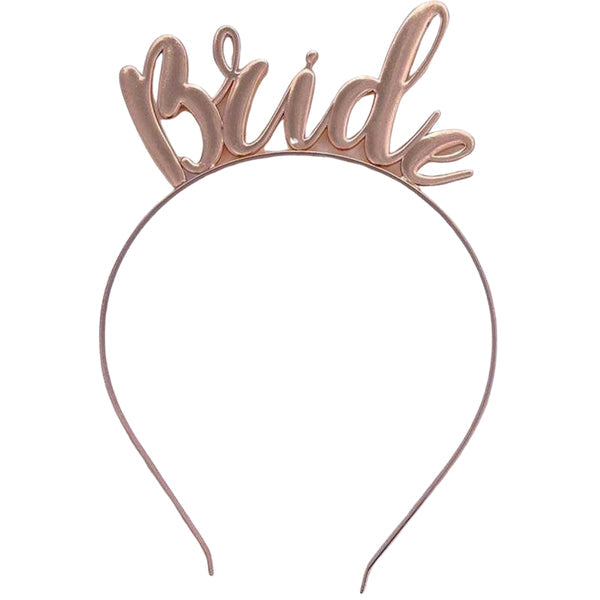Rose Gold 'Bride' Headband