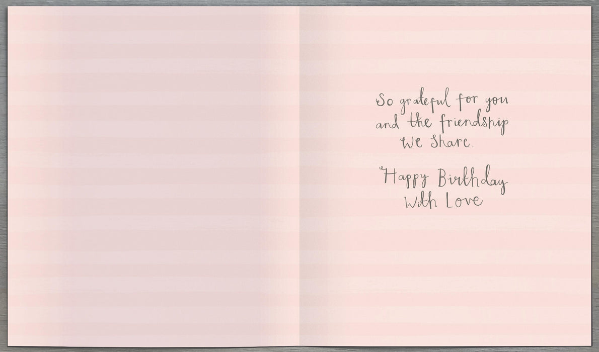 Carlton Birthday Card for Friend, Conv Design