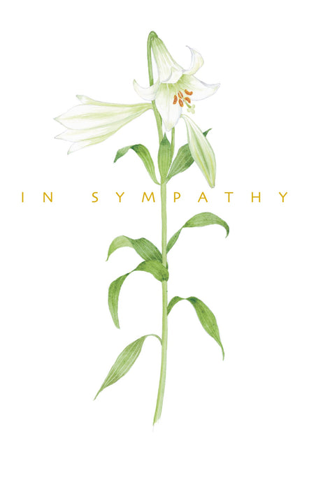 Gibson Sympathy Card for Conv, Conv Design