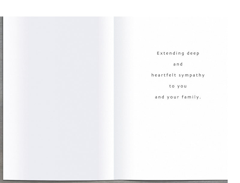 Gibson | Sympathy Card | Conventional Design | With Envelope