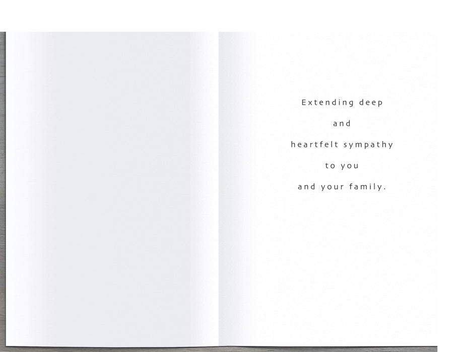 Gibson Sympathy Card for Conv, Conv Design