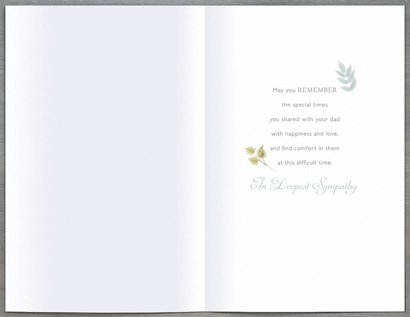 Royal | Sympathy Loss Of Dad | Card and Gift | With Envelope