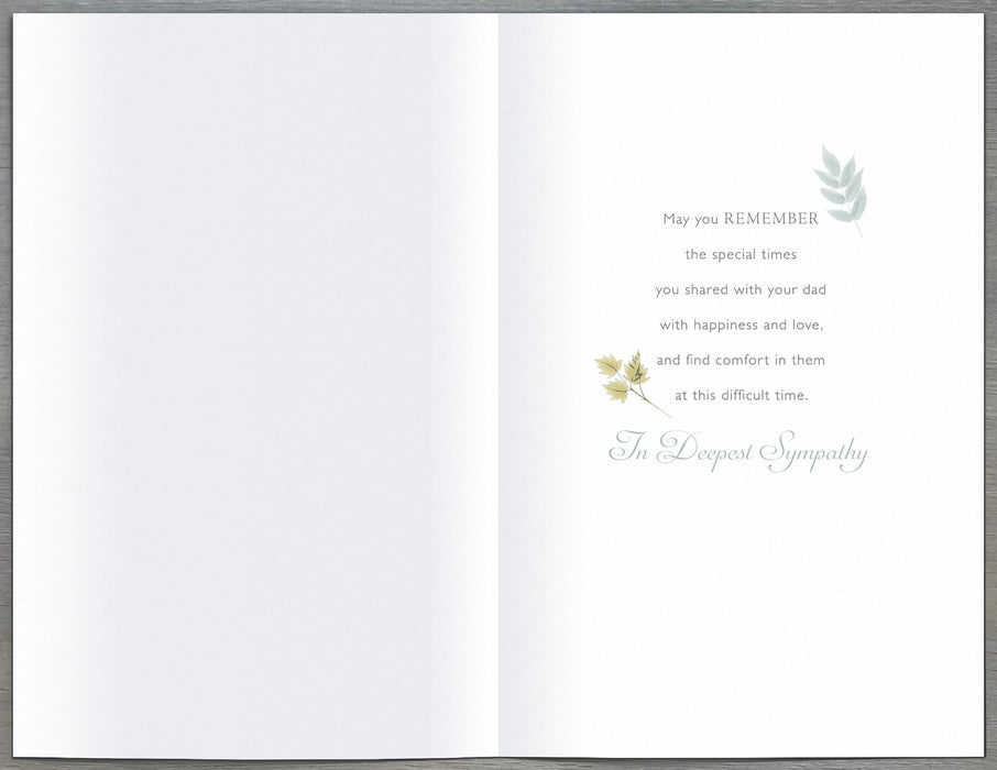 Royal | Sympathy Loss Of Dad | Card & Gift | With Envelope