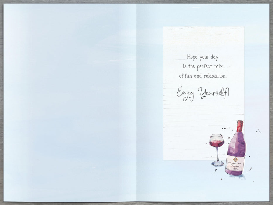 Simply Traditional Birthday Card for Masc, Conv Design