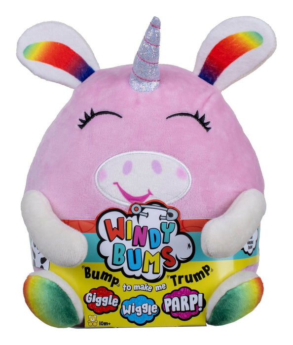 Windy Bums Unicorn - Farting Plush