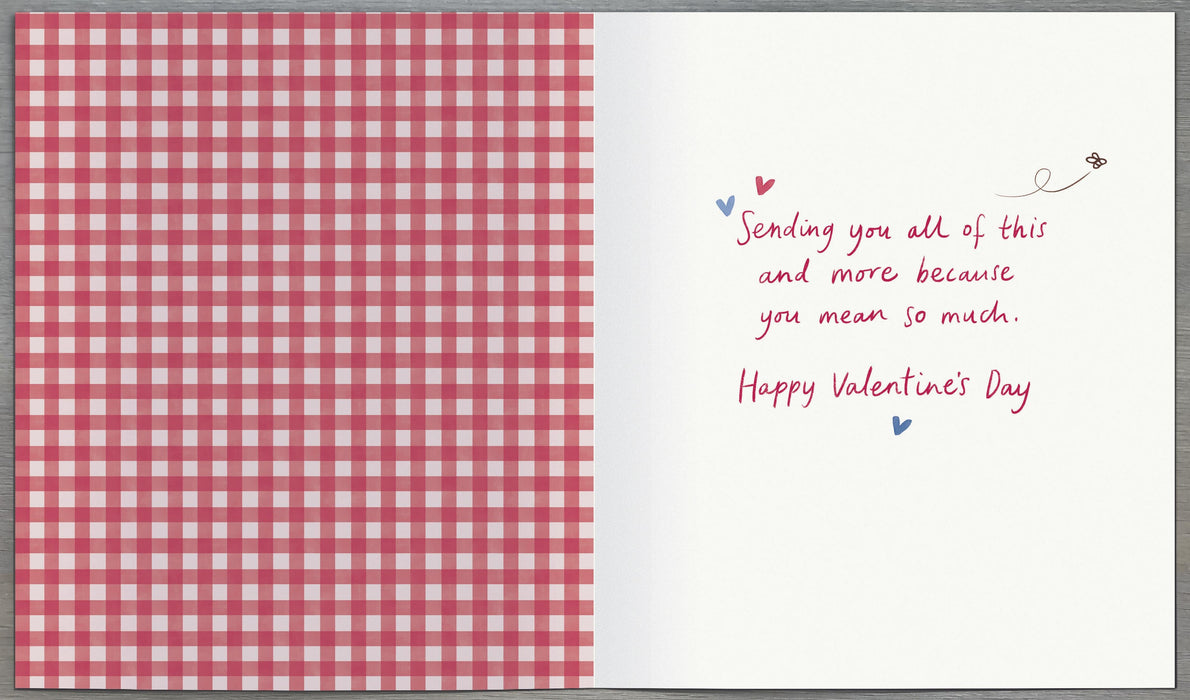 Disney Winnie the Pooh Valentine's Day Card for Partner, Cute Design, 544394