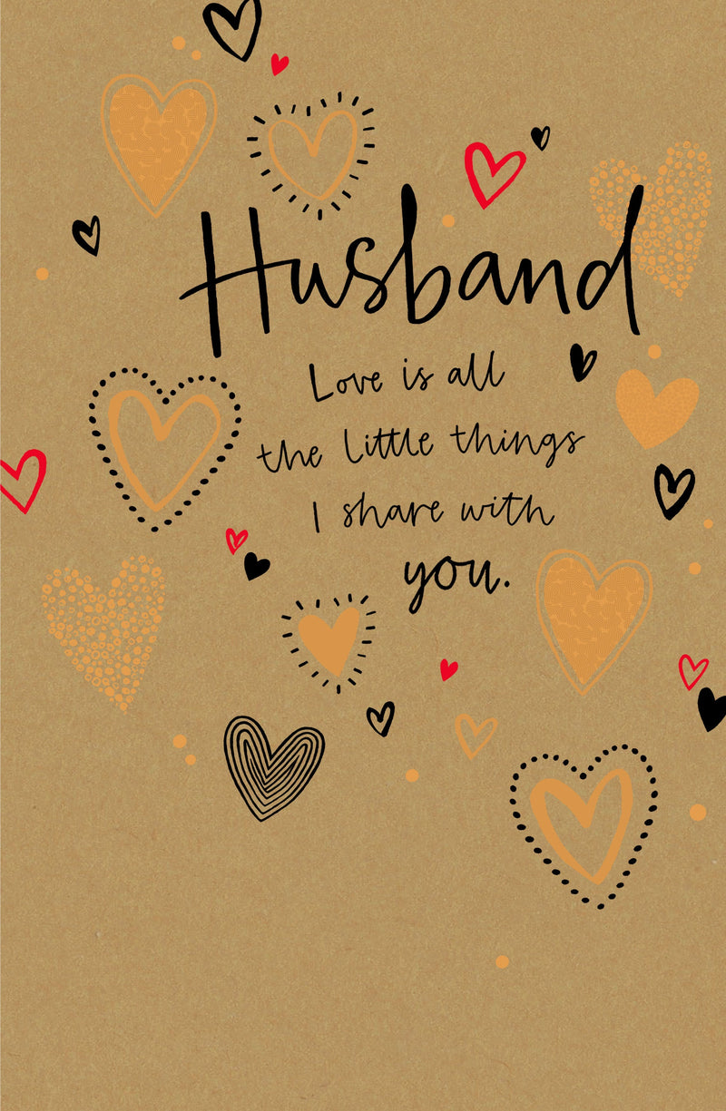 Carlton Valentine's Day Card for Husband, 557691