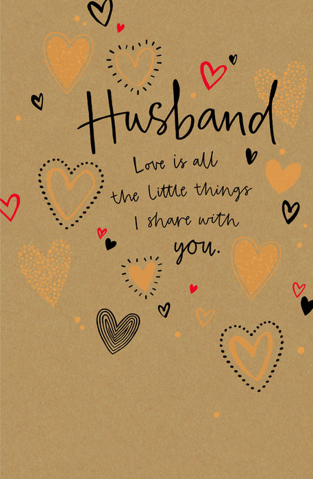 Carlton Valentine's Day Card for Husband, 557691