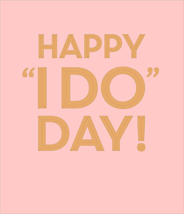 Hanson Wedding Card for Hum, Hum Design