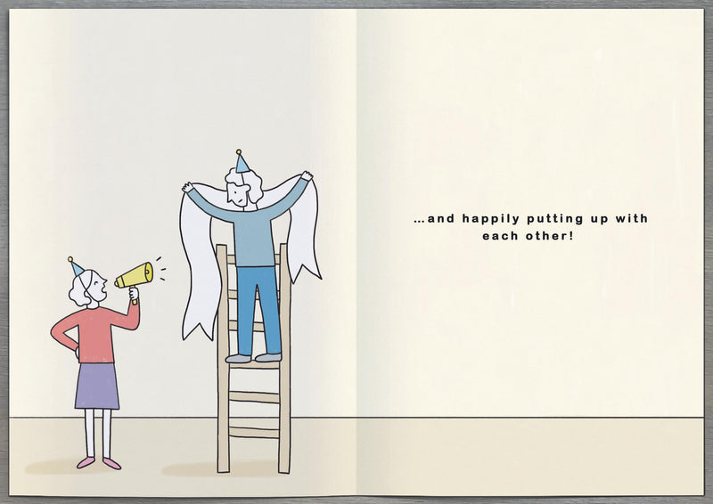 Hanson | Anniversary Card | Humorous Design | With Envelope