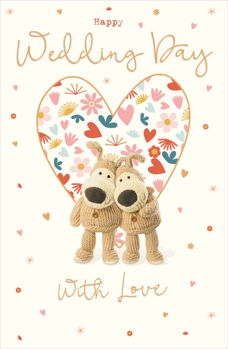 Boofle Wedding Card for Cute, Cute Design