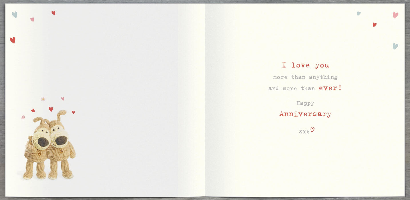Boofle Anniversary Card for On, Cute Design