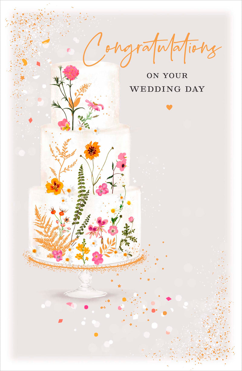 Royal Horticultural Society | Wedding Card | Conventional Design | With Envelope