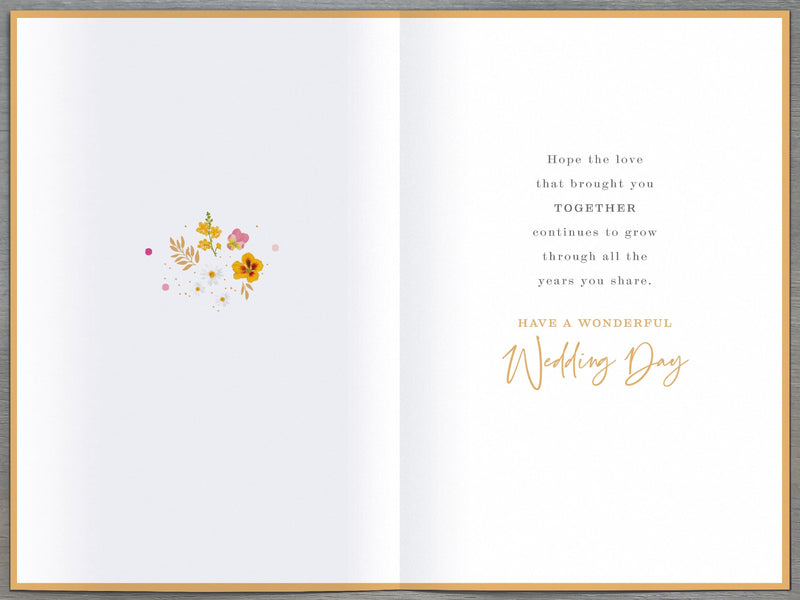 Royal Horticultural Society | Wedding Card | Conventional Design | With Envelope