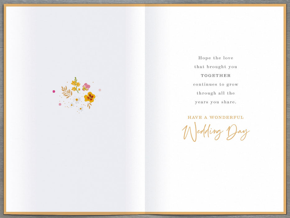 Royal Horticultural Society Wedding Card for Conv, Conv Design