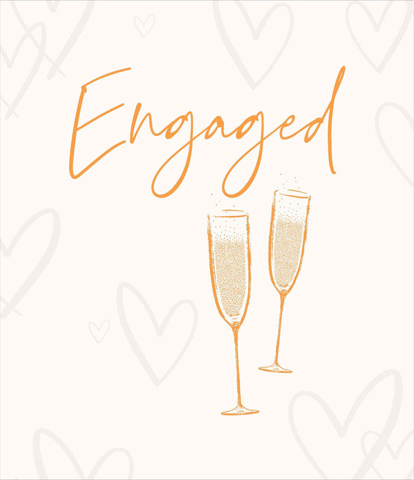 Carlton Engagement Card for Conv, Conv Design