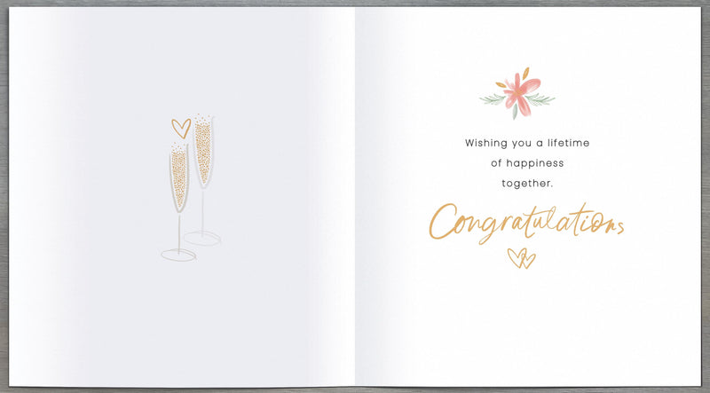 Carlton | Wedding Card | Conventional Design | With Envelope