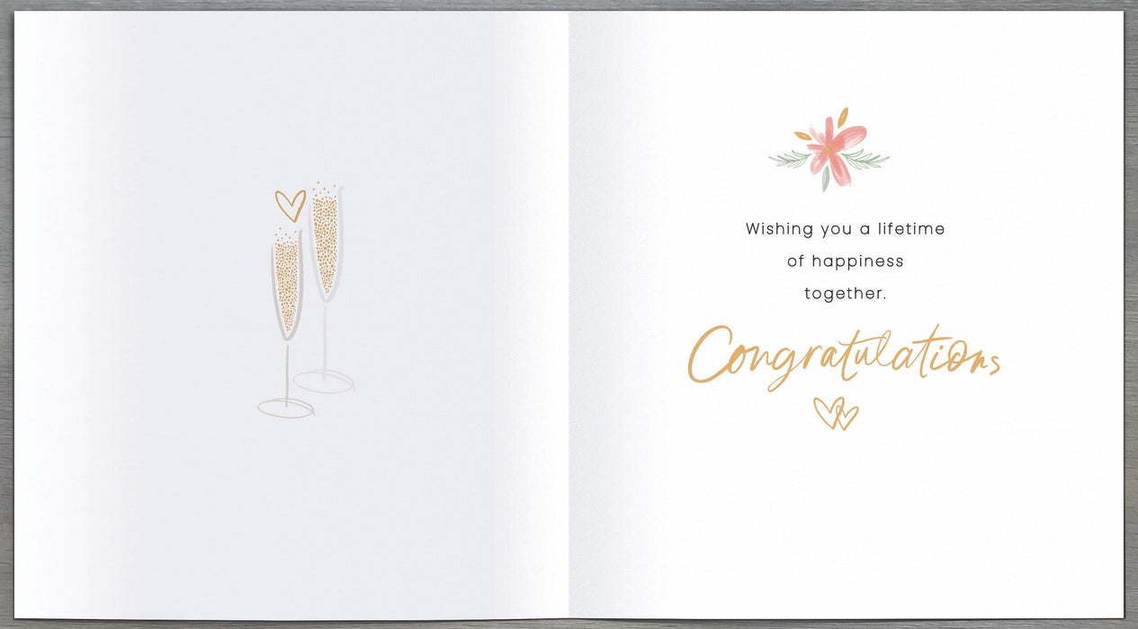 Carlton Wedding Card for Conv, Conv Design