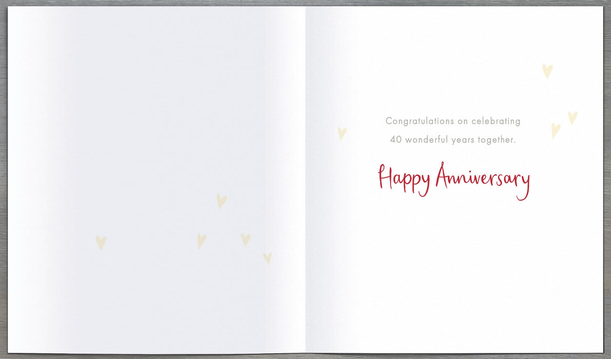 Loop the Loop Anniversary Card for Wedding, Conv Design