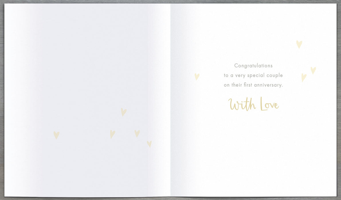 Loop the Loop Anniversary Card for Wedding, Conv Design