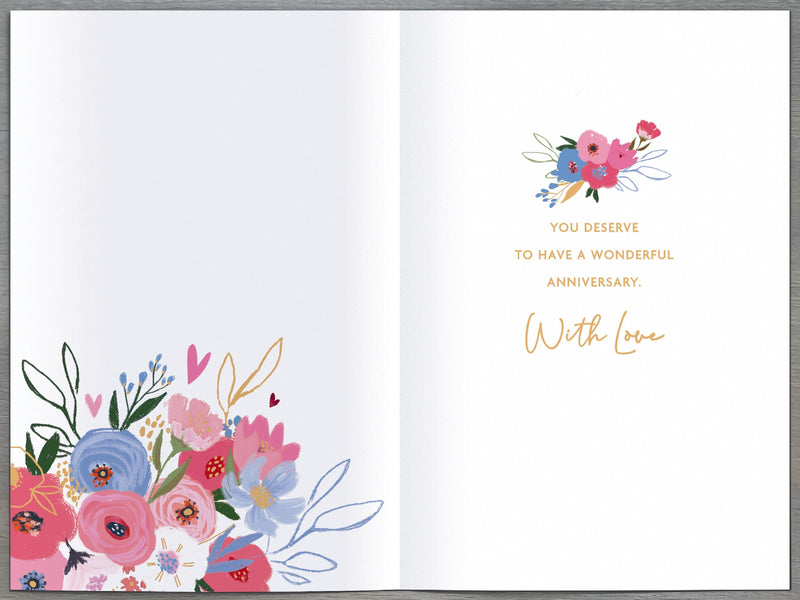 Gibson | Wedding Anniversary Card | Conventional Design | With Envelope