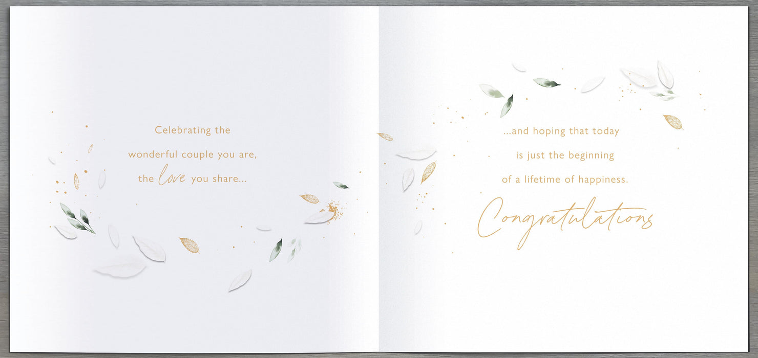 Carlton Wedding Card for Conv, Conv Design