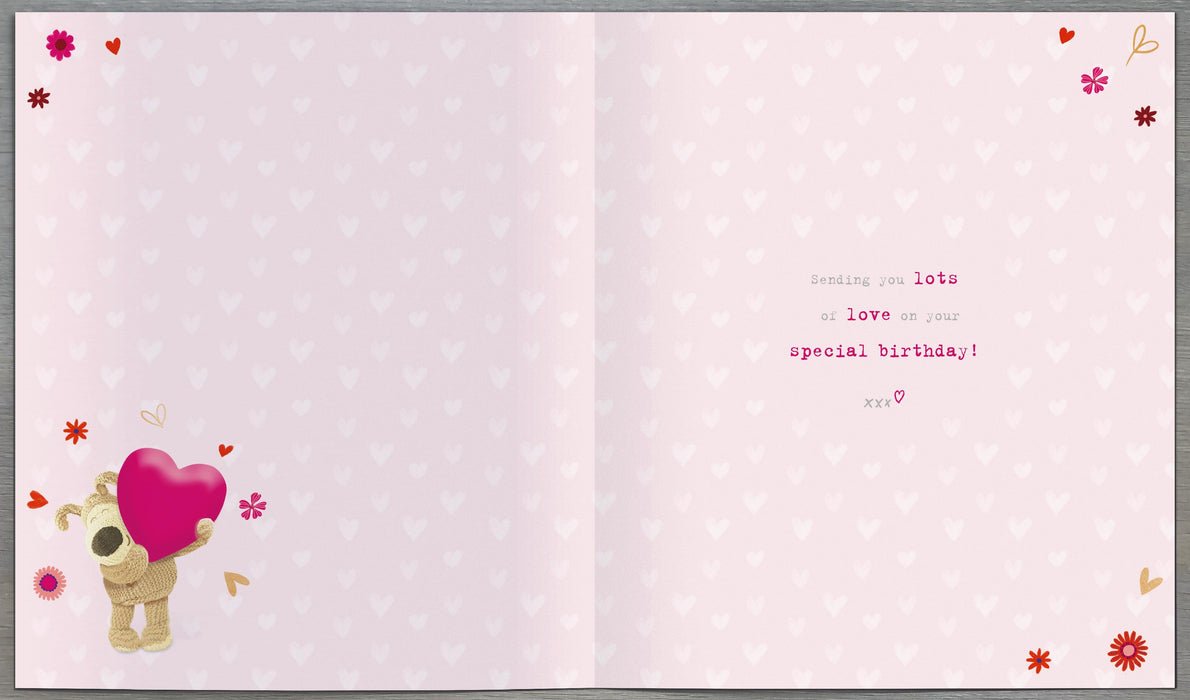 Boofle | Baby's 1st Girl Cute | Card & Gift | With Envelope