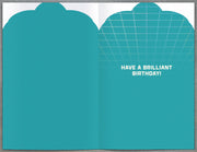 8th Birthday Card - back