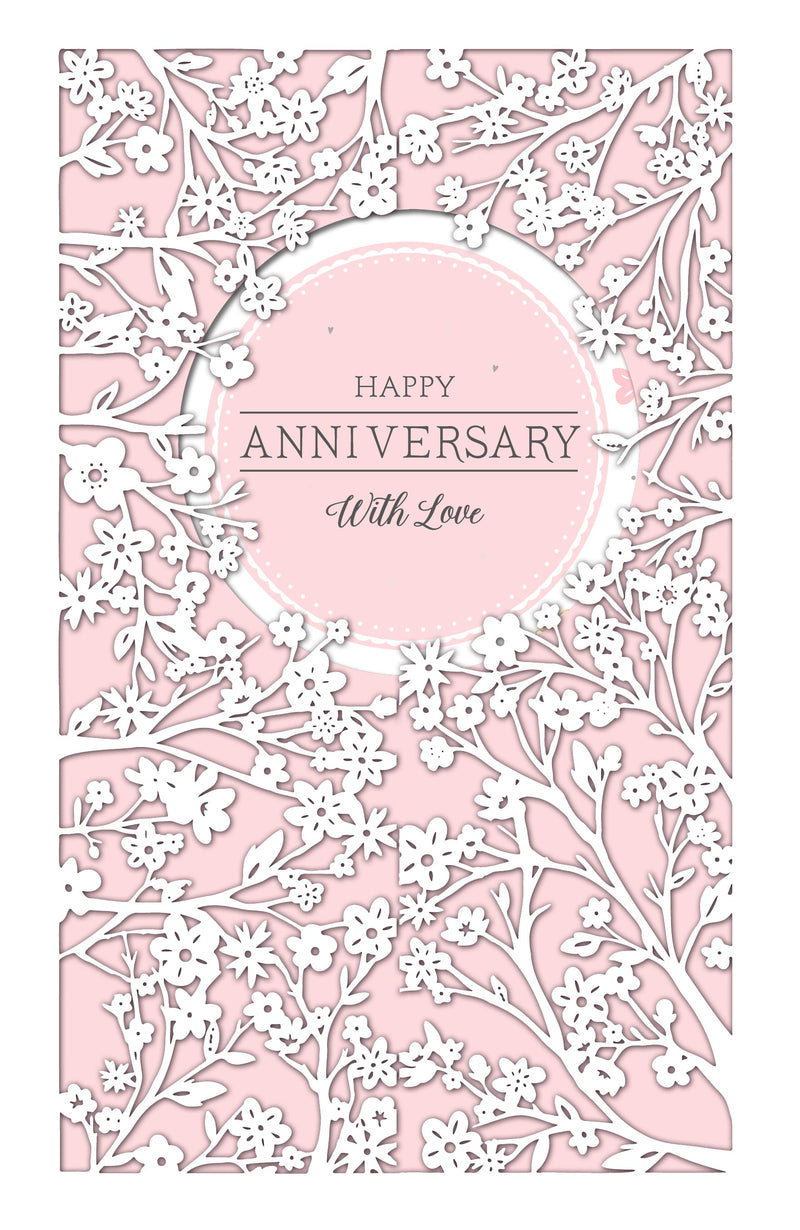 Carlton | Anniversary Card | Conventional Design | With Envelope