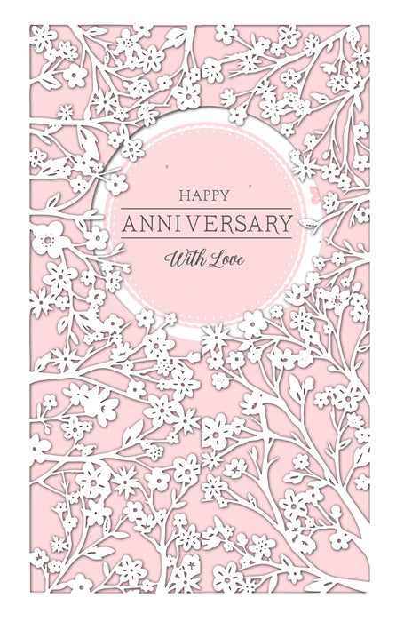 Carlton Anniversary Card for Open, Conv Design
