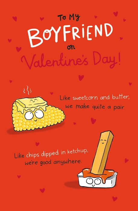 Hanson Valentine's Day Card for Boyfriend, Humorous Design, 564645