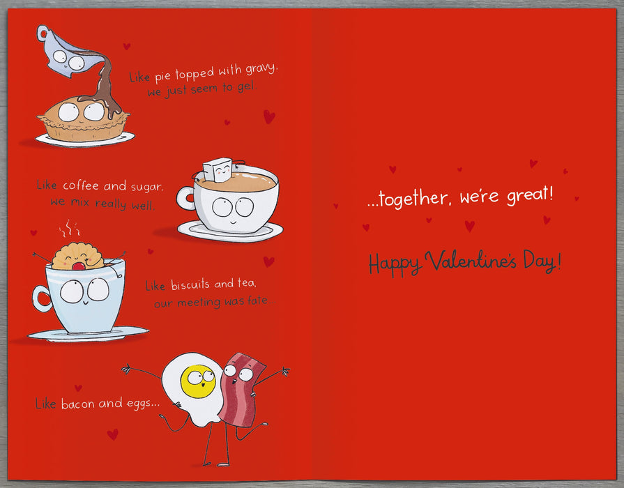 Hanson Valentine's Day Card for Boyfriend, Humorous Design, 564645