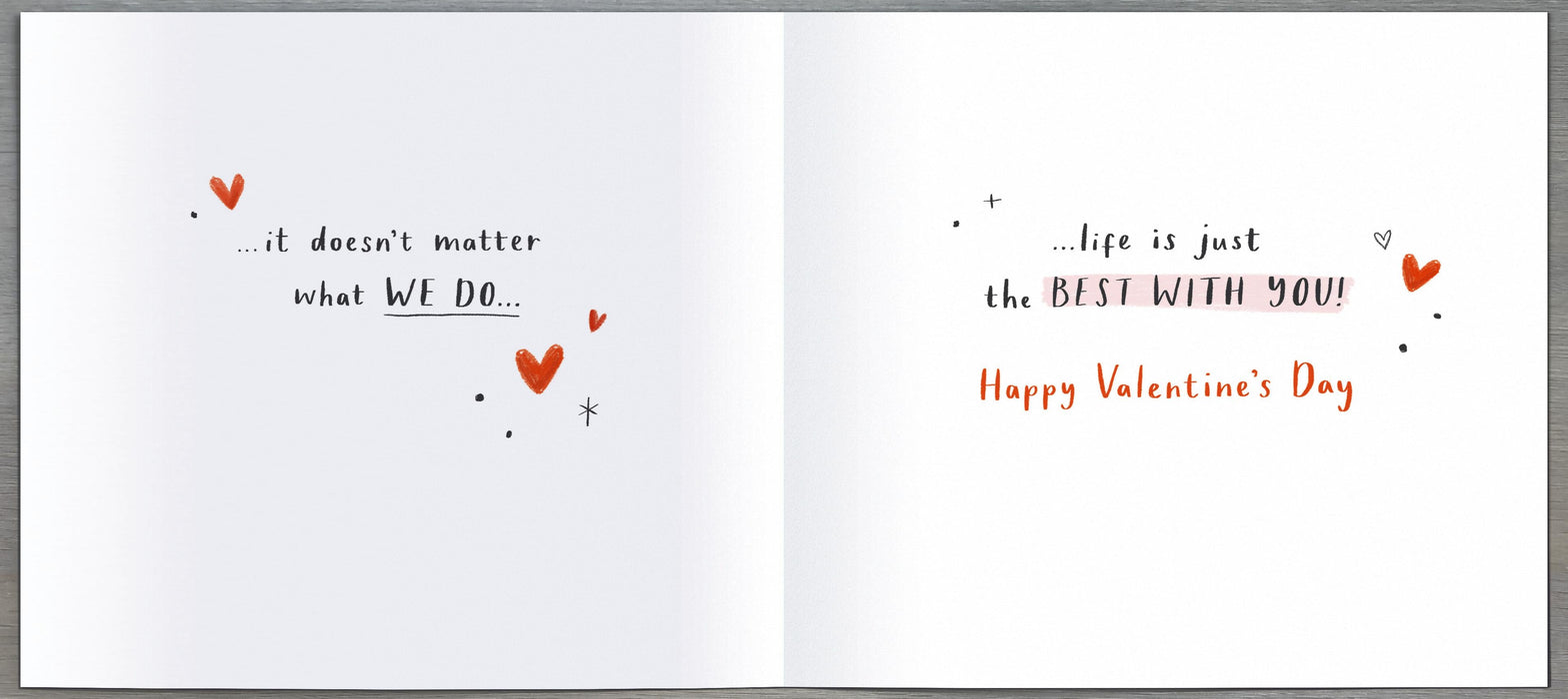 Carlton Valentine's Day Card for Boyfriend, 564660