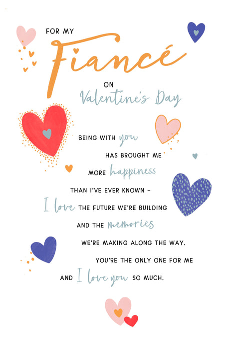 Modern Lettering Valentine's Day Card for Boyfriend, 564662