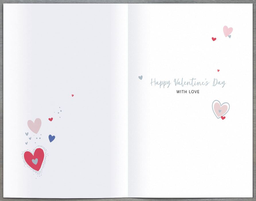 Modern Lettering Valentine's Day Card for Girlfriend, 564663