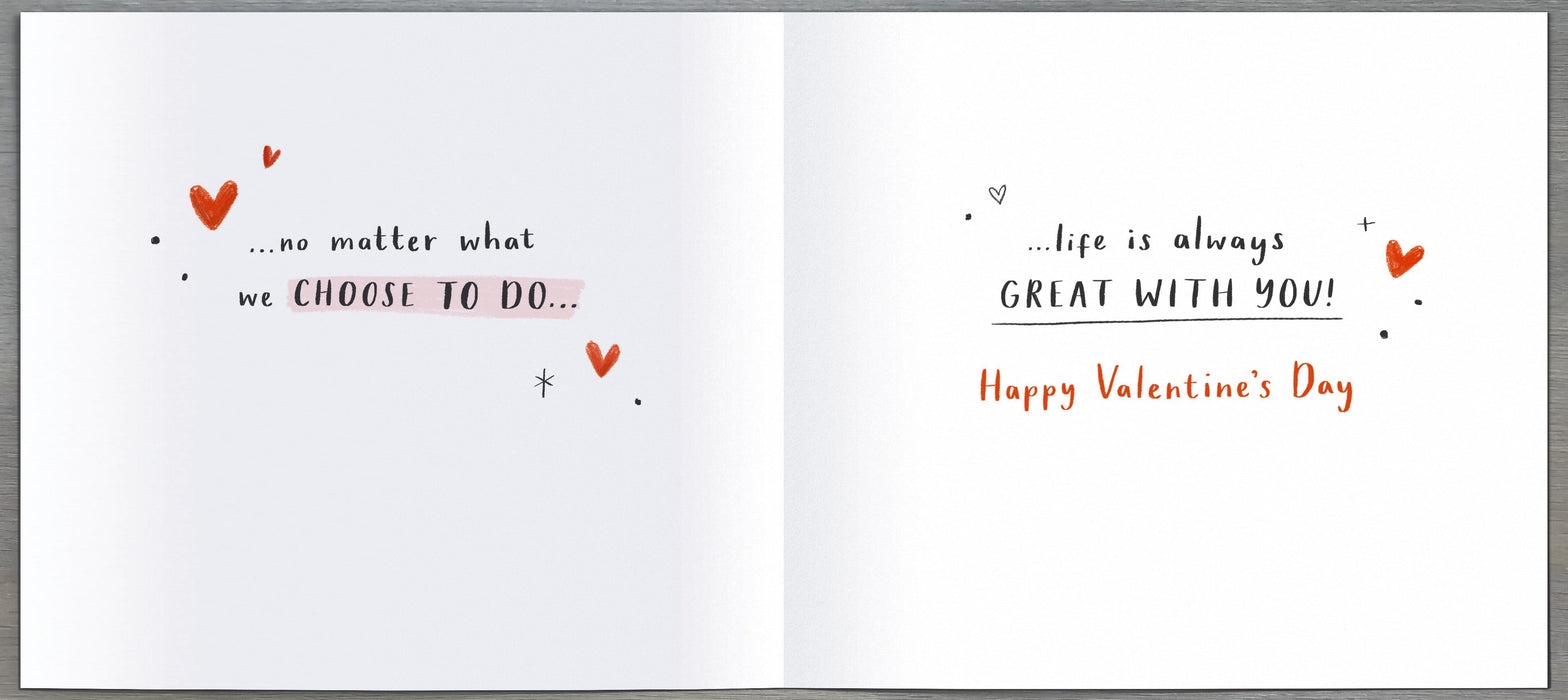 Carlton Valentine's Day Card for Girlfriend, 564675