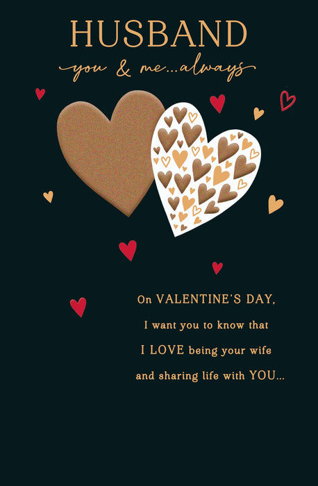 Gibson Valentine's Day Card for Husband, 564679