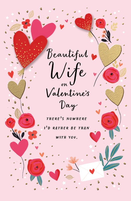 Carlton Valentine's Day Card for Wife, 564706