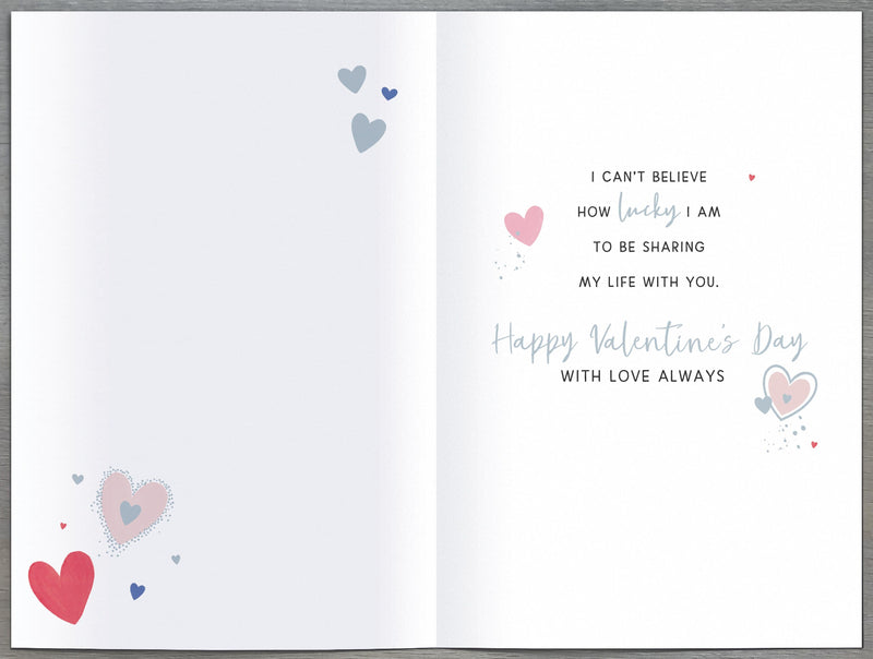 Modern Lettering Valentine's Day Card for Wife, 564715