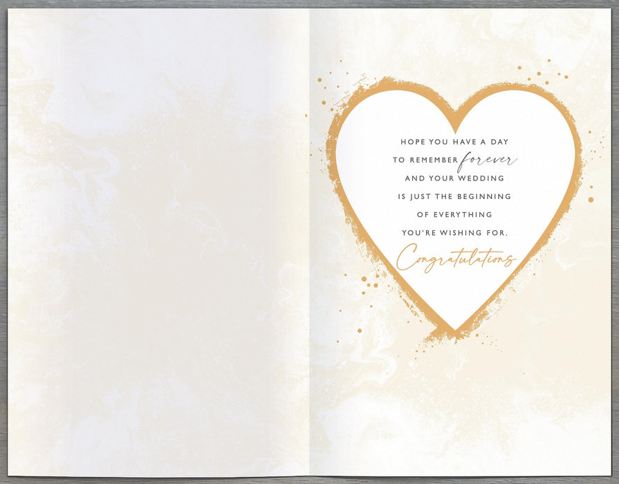 Gibson Wedding Card for Conv, Conv Design