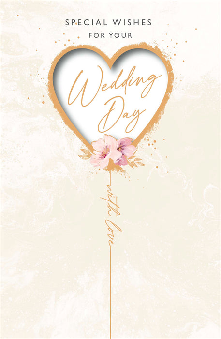 Gibson Wedding Card for Conv, Conv Design