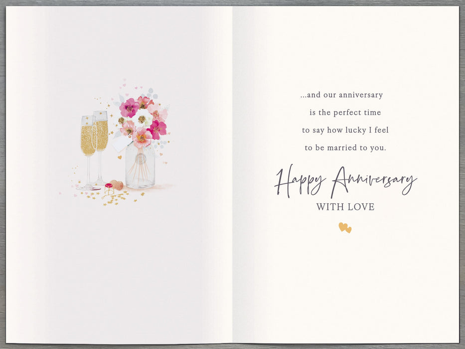 Gibson Anniversary Card for Wedding, Conv Design