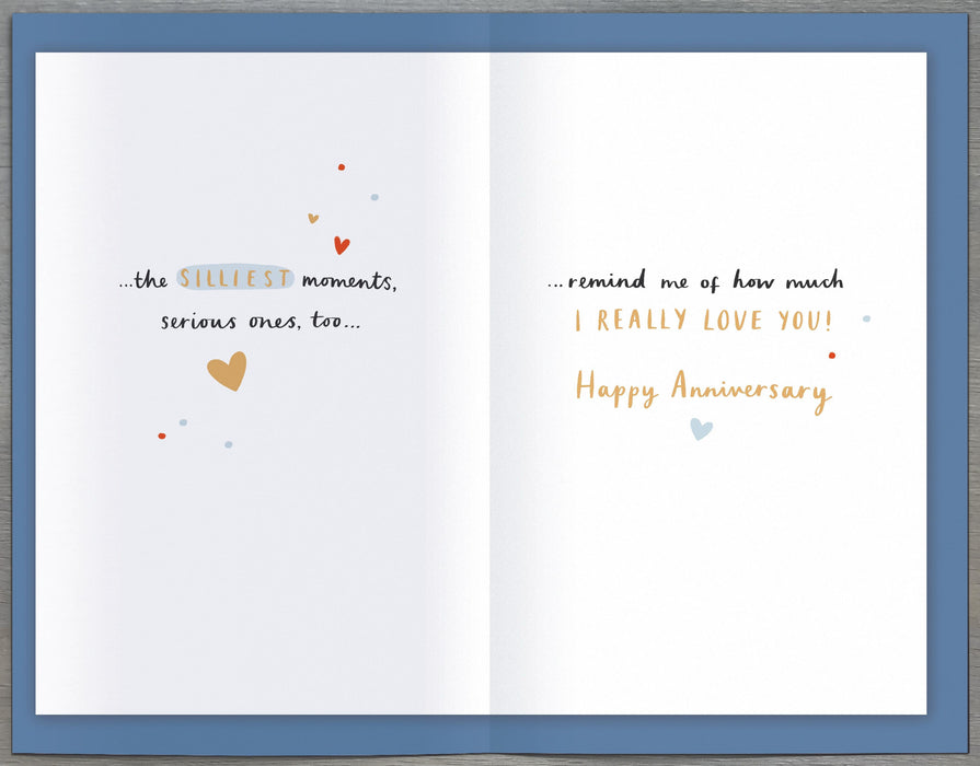 Carlton | Anniversary Wedding Husband | Card & Gift | With Envelope
