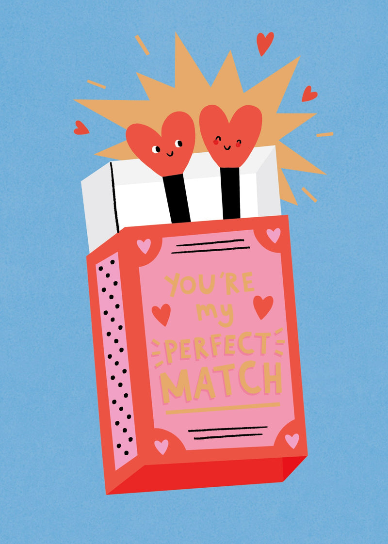 Kindred Valentine's Day Card for Partner, Cute Design, 564913