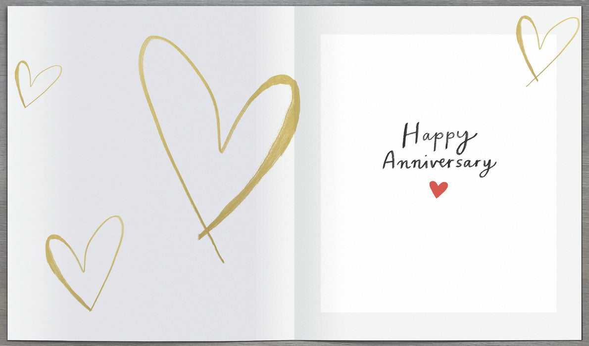 Carlton Anniversary Card for On, Conv Design
