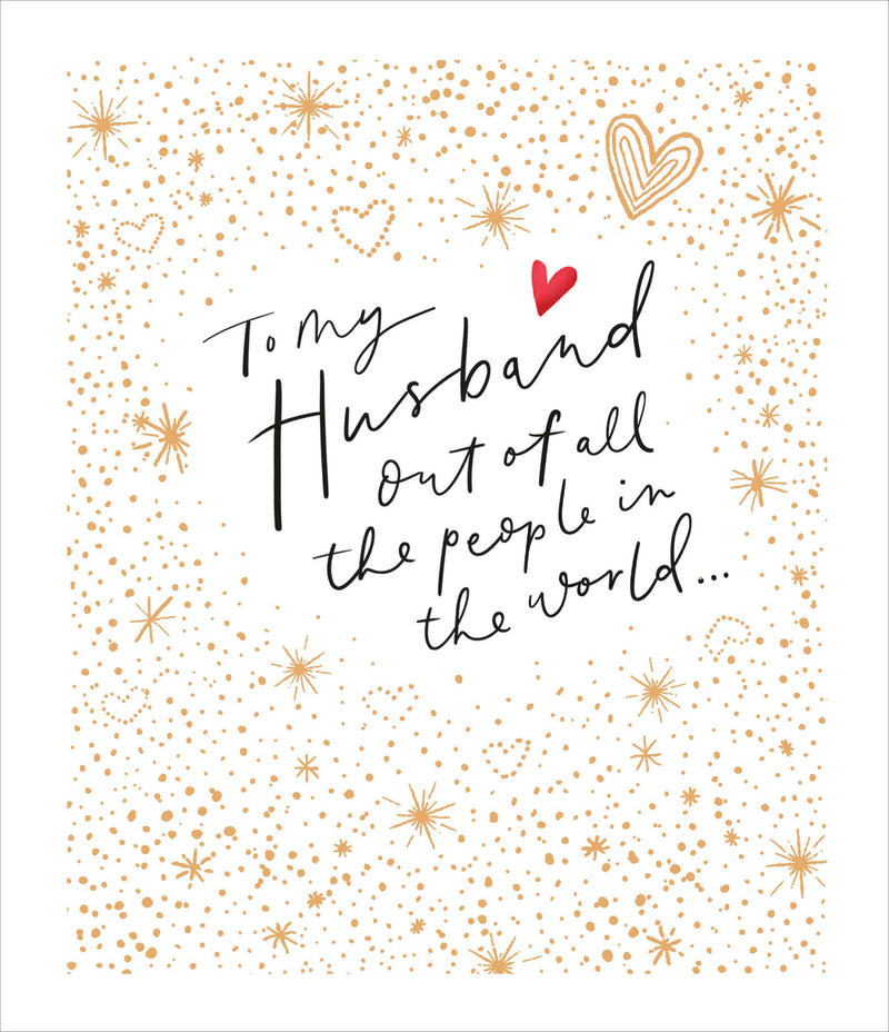 Carlton | Wedding Anniversary Card | Conventional Design | With Envelope