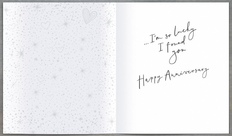 Carlton | Wedding Anniversary Card | Conventional Design | With Envelope